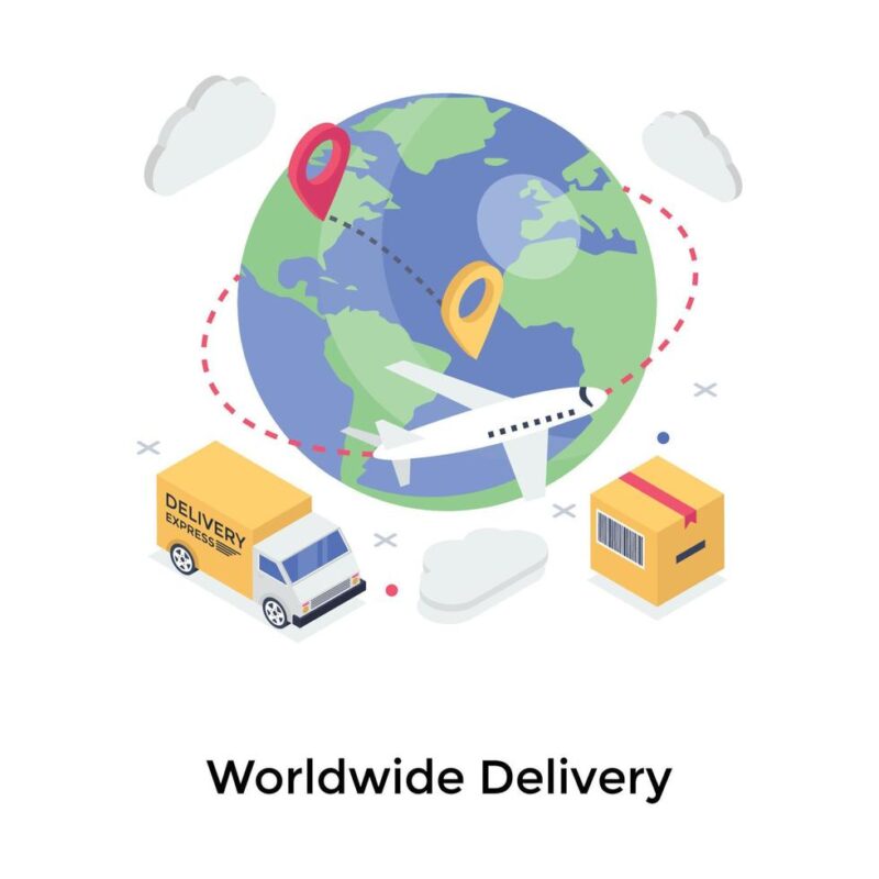 worldwide delivery