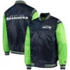 College Seattle Seahawks Prime Time Green Jacket both