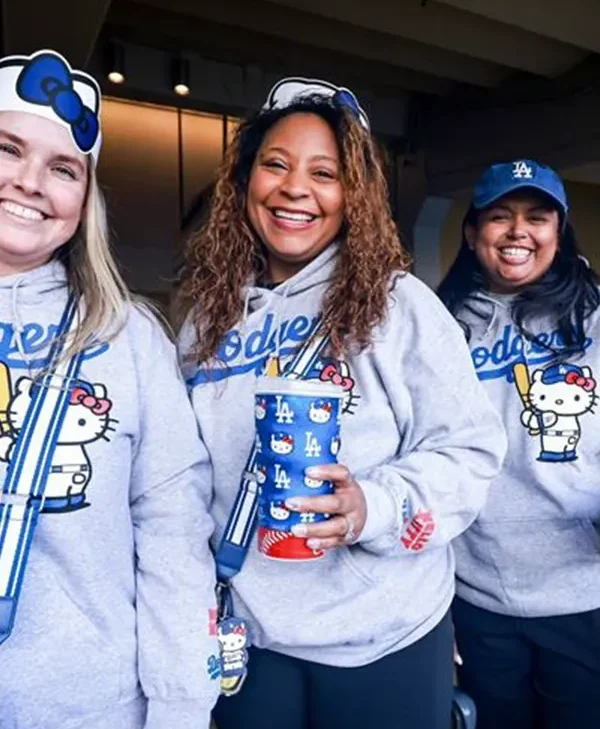 buy Dodgers Hello Kitty Hoodie