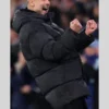 Pep Guardiola Manchester City Vs Fulham Puffer Jacket for sale