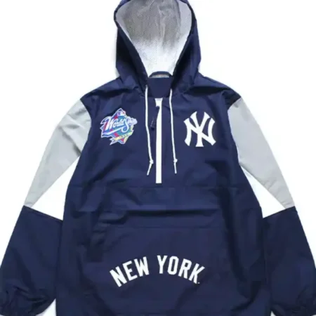 1999 World Series new york yankees pullover windbreaker Jacket 1