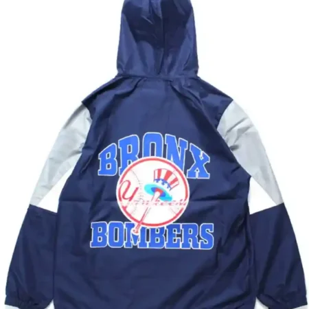1999 World Series new york yankees pullover windbreaker Jacket Back 1