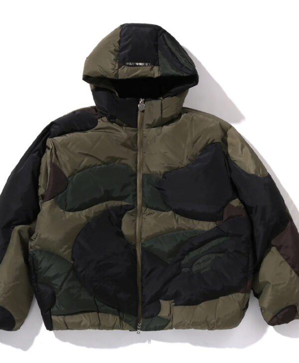 1st Camo Nylon Down Jacket Mens front