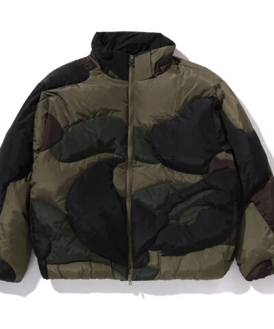 1st Camo Nylon Down Jacket Mens front1