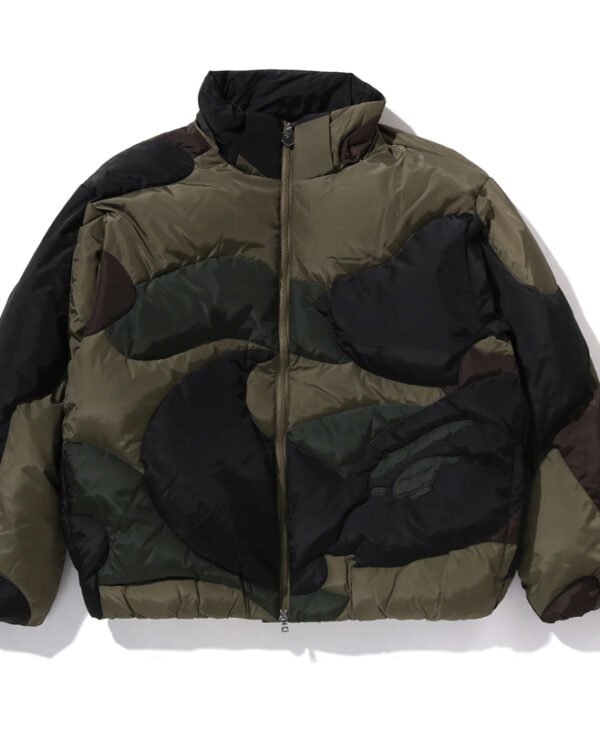 1st Camo Nylon Down Jacket Mens front1