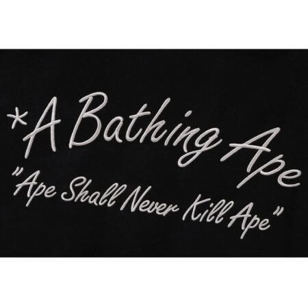 A Bathing Ape Bape Varsity Jacket emb1