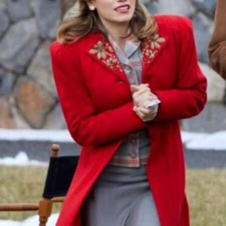 A Biltmore Christmas Bethany Joy Lenz Red Coat