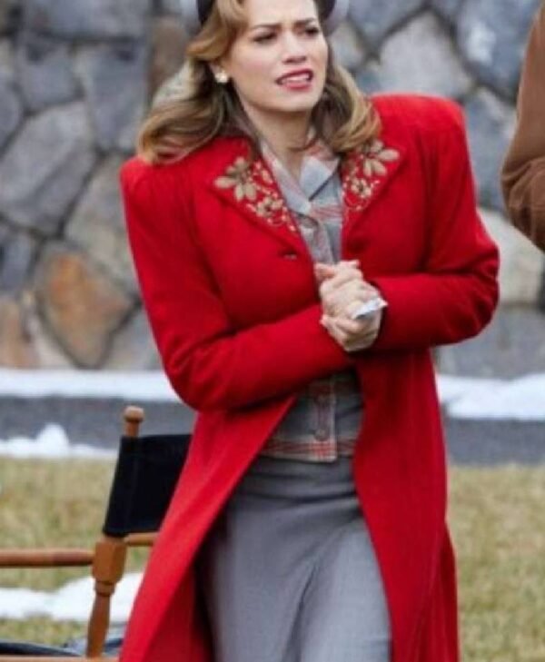 A Biltmore Christmas Bethany Joy Lenz Red Coat