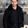 Aaron Taylor Johnson Kraven The Hunter Photocall Black Jacket