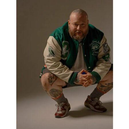 Action Bronson New York Jets Ovo Jacket front2