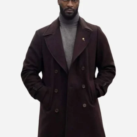Aldis Hodge Cross 2024 Coat