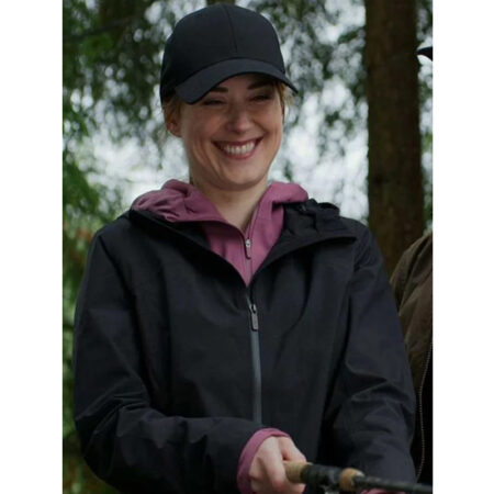 Alexandra Breckenridge Virgin River Black Jacket front