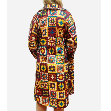 Amelia Bullmore The Jetty Plaid Coat back