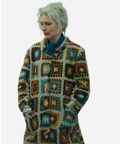 Amelia Bullmore The Jetty Plaid Coat front