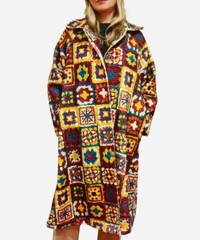 Amelia Bullmore The Jetty Plaid Coat front1