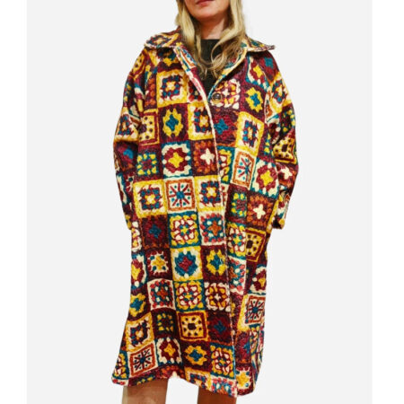 Amelia Bullmore The Jetty Plaid Coat front1