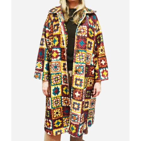 Amelia Bullmore The Jetty Plaid Coat front2