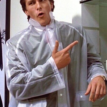American Psycho Patrick Bateman Raincoat