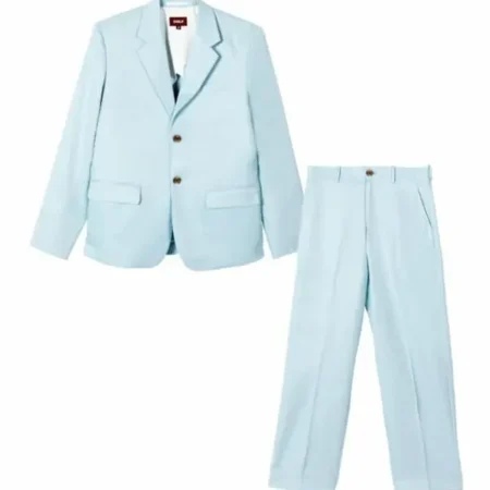 American Rapper Tyler the Creator Igor Blue Suit 1