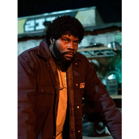 Amin Joseph Snowfall Black Jacket front