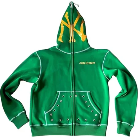 Anti System Green Hoodie