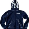 Anti System Navy Blue Hoodie