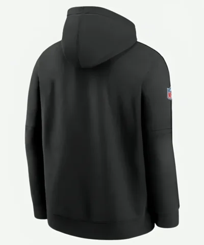 Arizona Cardinals Crucial Catch Hoodie Back