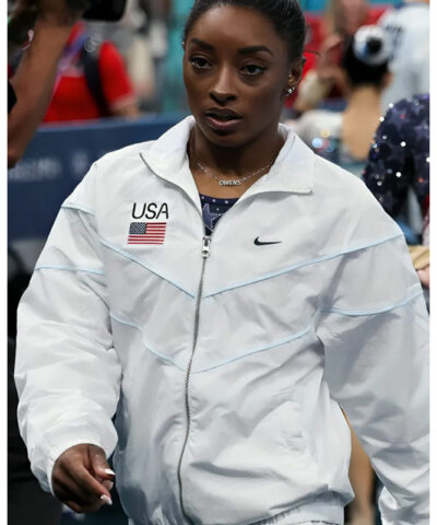 Artistic Gymnastics Team Final Simone Biles USA Jacket front