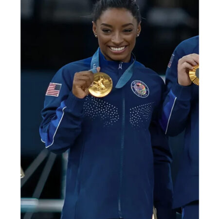 Artistic Gymnastics Team Final Simone Biles USA Jacket front2