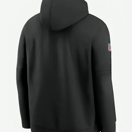 Atlanta Falcons Crucial Catch Hoodie Back
