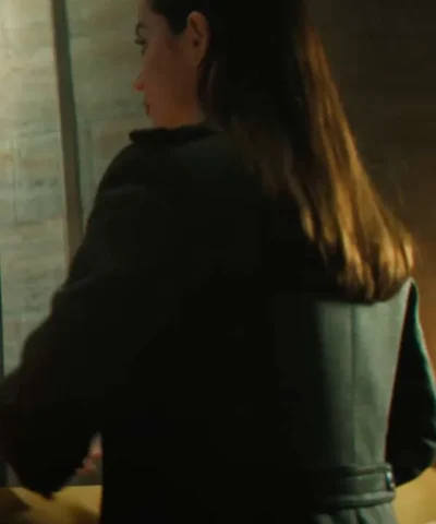 Ballerina Movie 2025 Ana de Armas Green Coat