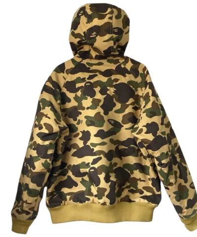 Bape × Carhartt Jacket back
