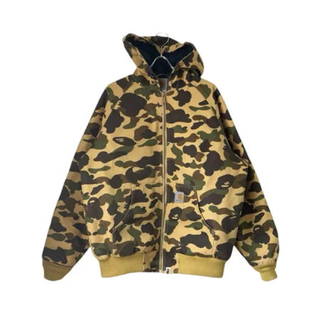 Bape Carhartt Jacket front