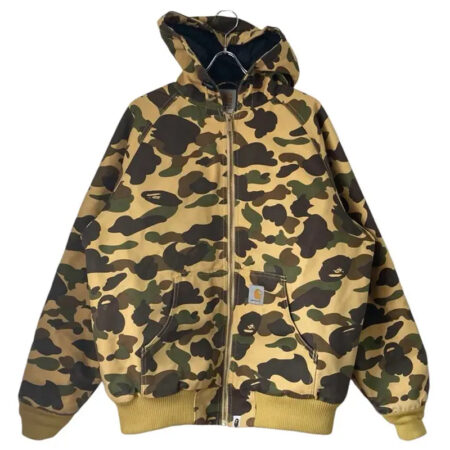 Bape Carhartt Jacket front1