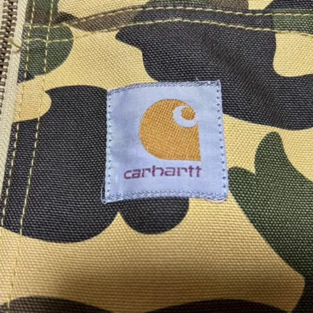 Bape Carhartt Jacket logo