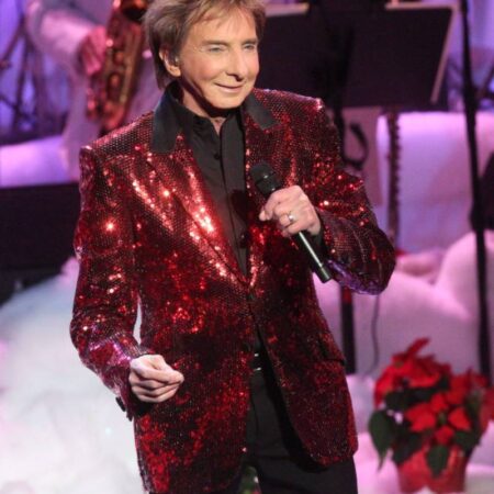 Barry Manilow A Very Barry Christmas Red Blazer