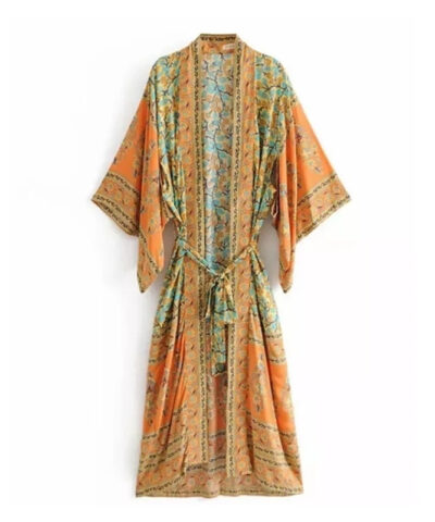 Beth Dutton Kimono Robe front1