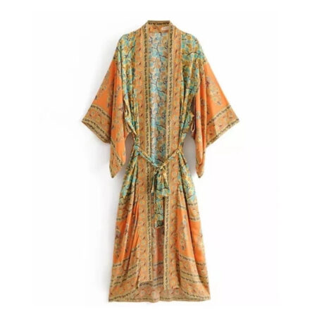 Beth Dutton Kimono Robe front1