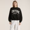 Black Oversized Sweatshirt front3