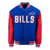 Buffalo Bills Blue and Red Varsity Wool Jacket