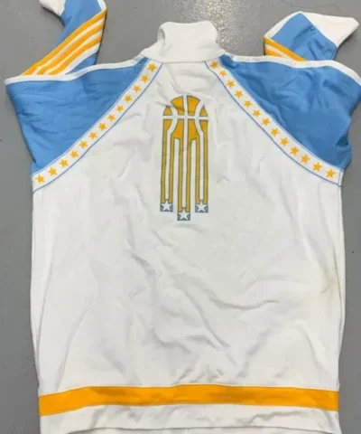 Buy Kareem Abdul Jabbar NBA Lakers Adidas Track Jacket