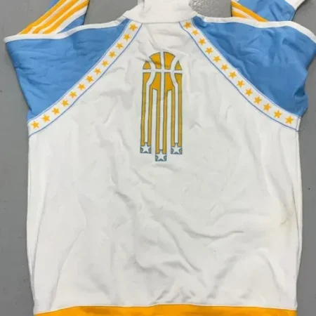 Buy Kareem Abdul Jabbar NBA Lakers Adidas Track Jacket