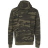 Camo Full Zip Hoodie Mens back