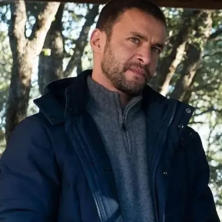 Candice Renoir Antoine Dumas Blue Jacket For Sale