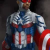 Captain America Brave New World 2025 Costuume Leather Jacket