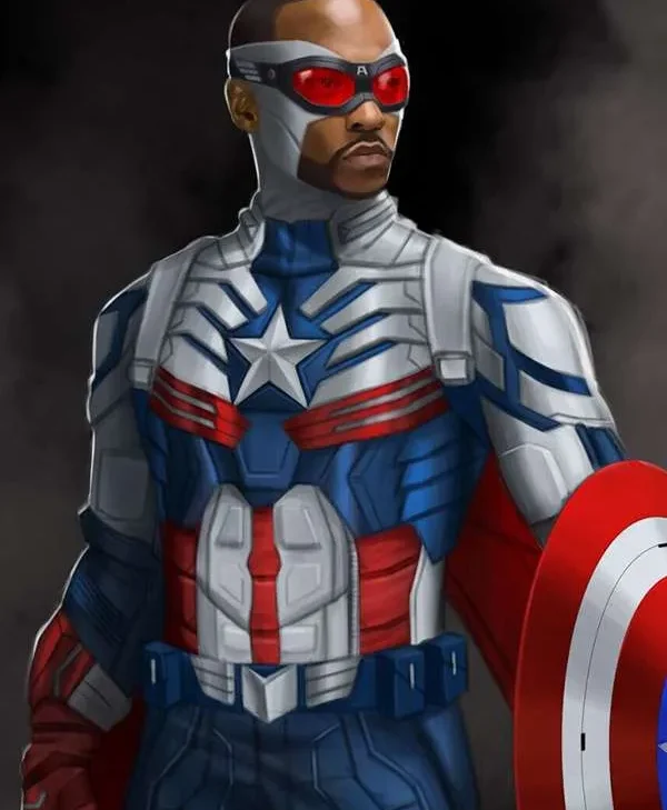 Captain America Brave New World 2025 Costuume Leather Jacket