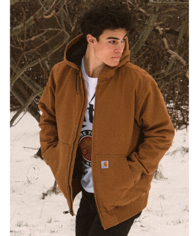 Carhartt Washed Duck Insulated Jacket front