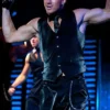 Channing Tatum Magic Mikes Last Dance Black Vest For Sale