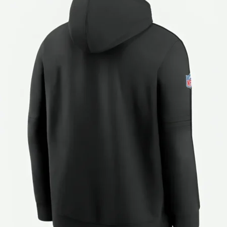 Chicago Bears Crucial Catch Hoodie Back