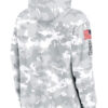 Chicago Bears Salute To Service Camo 2024 Pullover Hoodie